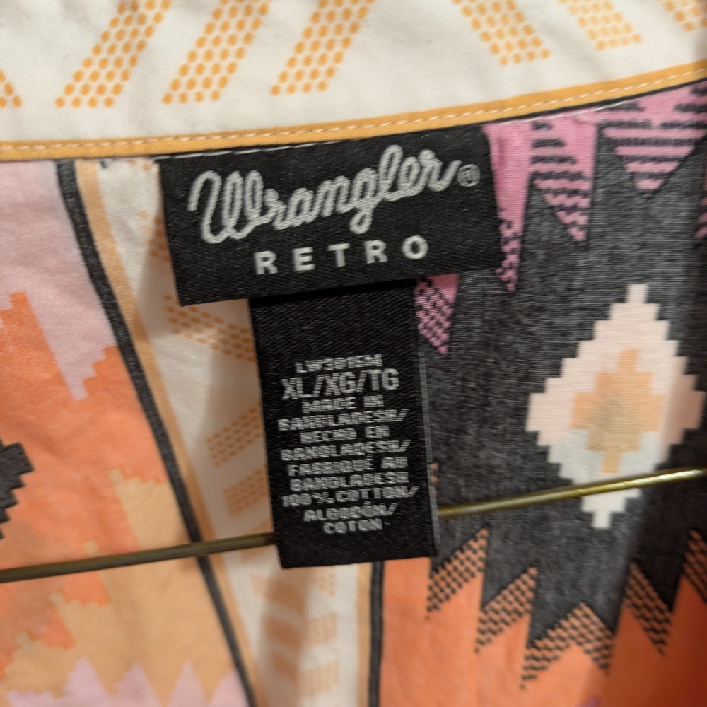 Wrangler Western Pearl Snap - Picture 2 of 3